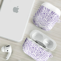 Purple New Zealand Puhoro Maori Tattoo AirPods Case