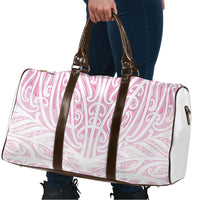 Pink New Zealand Puhoro Maori Tattoo Travel Bag
