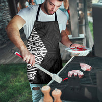 Black New Zealand Puhoro Maori Tattoo Apron