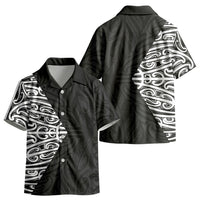 Black New Zealand Puhoro Maori Tattoo Kid Hawaiian Shirt LT14 - Polynesian Pride