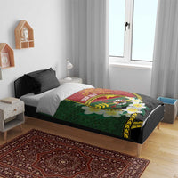 Personalised PNG Simbu Provins Bedding Set Papua New Guinea Plumeria Melanesian Pattern LT14 - Polynesian Pride