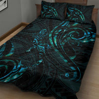 New Zealand Skink Quilt Bed Set Aotearoa Maori Mix Paua Shell LT14 - Polynesian Pride