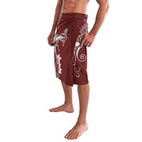 Oxblood Hawaii Lavalava Hammerhead Shark Tattoo Curve Polynesian - Polynesian Pride