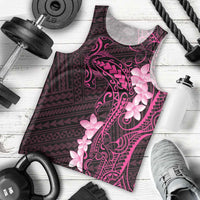 Pink Hawaii Men Tank Top Hammerhead Shark Tattoo Curve Polynesian - Polynesian Pride