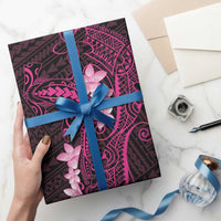 Pink Hawaii Wrapping Paper Hammerhead Shark Tattoo Curve Polynesian - Polynesian Pride