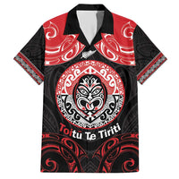 Aotearoa Toitu Te Tiriti Hawaiian Shirt Haka Tiki Honour The Treaty