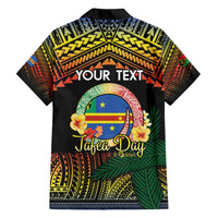 Personalised Tafea Day Hawaiian Shirt Vanuatu Provinces Polynesian Pattern