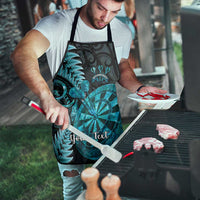 Personalised New Zealand Darts Apron Happiness Is A Tight Threesome Maori Paua Shell LT14 - Polynesian Pride