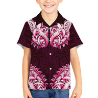New Zealand Ta Moko Hawaiian Shirt Aotearoa Maori Chest Tattoo Pink