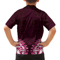 New Zealand Ta Moko Hawaiian Shirt Aotearoa Maori Chest Tattoo Pink LT14 - Polynesian Pride