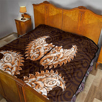 New Zealand Ta Moko Quilt Aotearoa Maori Chest Tattoo Orange
