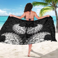 New Zealand Ta Moko Sarong Aotearoa Maori Chest Tattoo Black