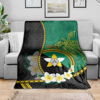Personalised PNG Enga Provins Blanket Papua New Guinea Plumeria Melanesian Pattern LT14 - Polynesian Pride