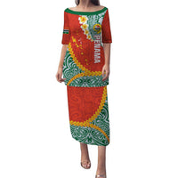 Penama Province Puletasi Vanuatu Map - Plumeria Flag Color