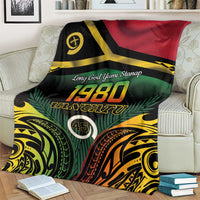 Vanuatu 1980 Blanket Hapi 46 Yia Indipendens Anivesari LT14 - Polynesian Pride