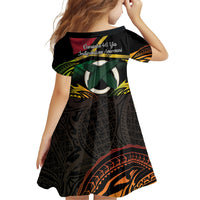 Vanuatu 1980 Family Matching Tank Maxi Dress and Hawaiian Shirt Hapi 46 Yia Indipendens Anivesari LT14 - Polynesian Pride