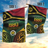 Vanuatu 1980 Garden Flag Hapi 46 Yia Indipendens Anivesari LT14 - Polynesian Pride