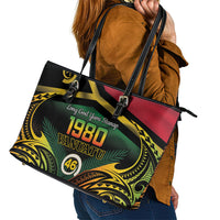 Vanuatu 1980 Leather Tote Bag Hapi 46 Yia Indipendens Anivesari LT14 - Polynesian Pride