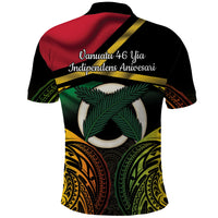 Vanuatu 1980 Polo Shirt Hapi 46 Yia Indipendens Anivesari LT14 - Polynesian Pride