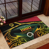 Vanuatu 1980 Rubber Doormat Hapi 45 Yia Indipendens Anivesari
