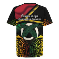Vanuatu 1980 Rugby Jersey Hapi 46 Yia Indipendens Anivesari LT14 - Polynesian Pride