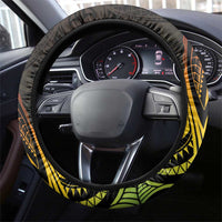 Vanuatu 1980 Steering Wheel Cover Hapi 46 Yia Indipendens Anivesari LT14 - Polynesian Pride