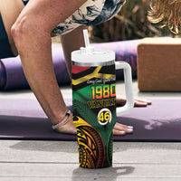 Vanuatu 1980 Tumbler With Handle Hapi 46 Yia Indipendens Anivesari LT14 - Polynesian Pride