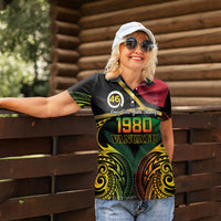 Vanuatu 1980 Women Polo Shirt Hapi 45 Yia Indipendens Anivesari