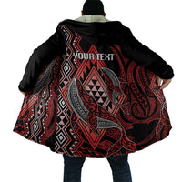 Aotearoa Iwi Ngapuhi Personalised Cloak NZ Maori Humpback Whale Taniko Motifs LT14 - Polynesian Pride