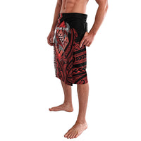 Aotearoa Iwi Ngapuhi Personalised Lavalava NZ Maori Humpback Whale Taniko Motifs LT14 - Polynesian Pride