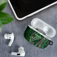 Aotearoa Iwi Ngai Tahu AirPods Case NZ Maori Humpback Whale Taniko Motifs LT14 - Polynesian Pride
