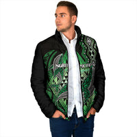 Aotearoa Iwi Ngati Pikiao Personalised Padded Jacket NZ Maori Humpback Whale Taniko Motifs LT14 - Polynesian Pride