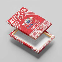 Samoa Rugby Custom Canvas Wall Art Toa Samoa Pacific Sporty Red - Polynesian Pride