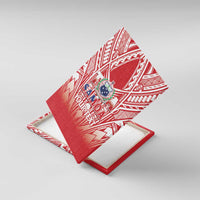 Toa Samoa Rugby Custom Canvas Wall Art Samoa mo Samoa Polynesian Pacific Red - Polynesian Pride