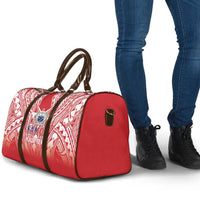 Toa Samoa Rugby Custom Travel Bag Samoa mo Samoa Polynesian Pacific Red - Polynesian Pride