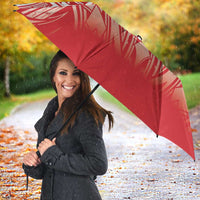 Toa Samoa Rugby Custom Umbrella Samoa mo Samoa Polynesian Pacific Red - Polynesian Pride