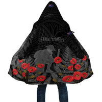 Personalised New Zealand ANZAC Day Cloak Lest We Forget Soldier Memorial