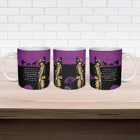ANZAC Soldier and War Animals Ceramic Mug We Will Remember Them