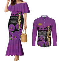 ANZAC Soldier and War Animals Couples Matching Mermaid Dress and Long Sleeve Button Shirt We Will Remember Them