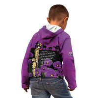 ANZAC Soldier and War Animals Kid Hoodie We Will Remember Them