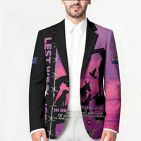 Personalised ANZAC War Animals Blazer Lest We Forget Memorial