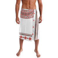 Bulgarian Embroidery Style Seamless Pattern Lavalava