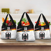 Custom Germany Football Grocery Bag Come On DFB-Team
