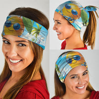 Funny Hawaii Mango Neck Gaiter Tropical Summer Beach Mascot Vacation
