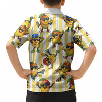 Funny Hawaii Mango Hip Hop Cartoon Hawaiian Shirt Summer Beach Party