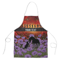 Personalised ANZAC Day Apron Remembering the Animals of War