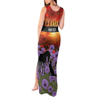 Personalised ANZAC Day Tank Maxi Dress Remembering the Animals of War
