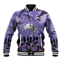 ANZAC Day Baseball Jacket Lest We Forget the Animals Too