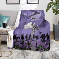 ANZAC Day Blanket Lest We Forget the Animals Too