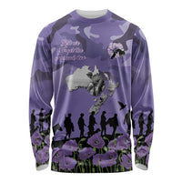 ANZAC Day Long Sleeve Shirt Lest We Forget the Animals Too